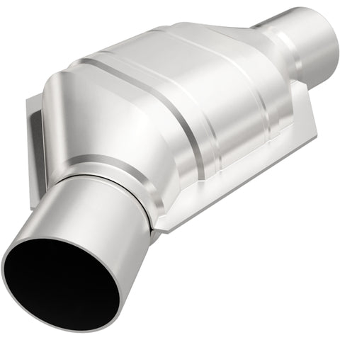 MagnaFlow Conv Universal 2.25 Angled Inlet Rear CA - 441075
