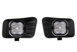Diode Dynamics SS3 Ram Horizontal LED Fog Light Kit Max - White SAE Fog - DD6714