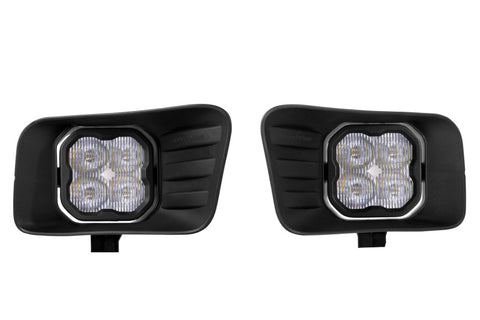 Diode Dynamics SS3 Ram Horizontal LED Fog Light Kit Max - White SAE Fog - DD6714