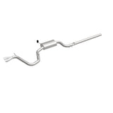 MagnaFlow Sys C/B 2015 Volkswagen Golf 1.8L 2.5in SS Dual Driver Side Exit Polished 3 Tip - 19163