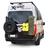 Westin 19-23 Mercedes-Benz Sprinter XTS Rear Bumper Passenger Side Carrier - Textured Black - 59-742295
