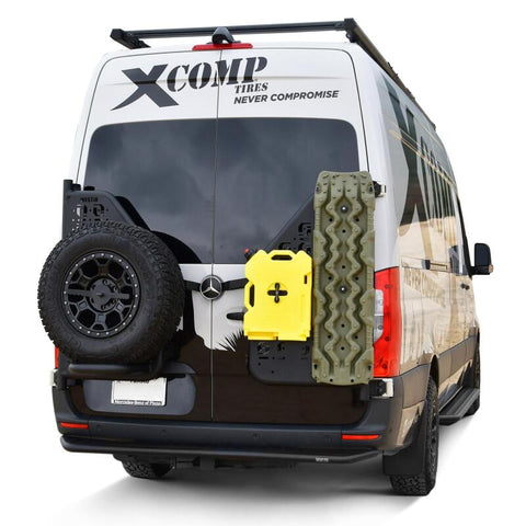 Westin 19-23 Mercedes-Benz Sprinter XTS Rear Bumper Passenger Side Carrier - Textured Black - 59-742295