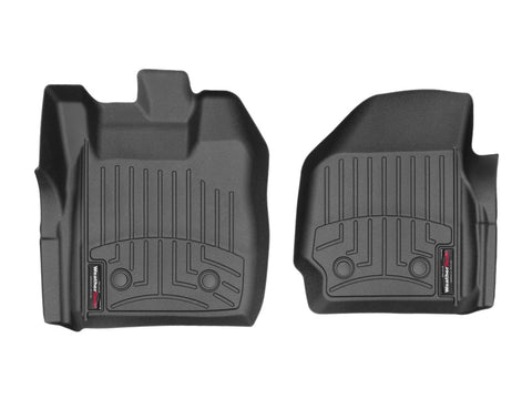 WeatherTech 13-16 Ford F-250 F-250/F-350/F-45-/F-550 Vinyl Front FloorLiner - Black (Regular Cab) - 449581V