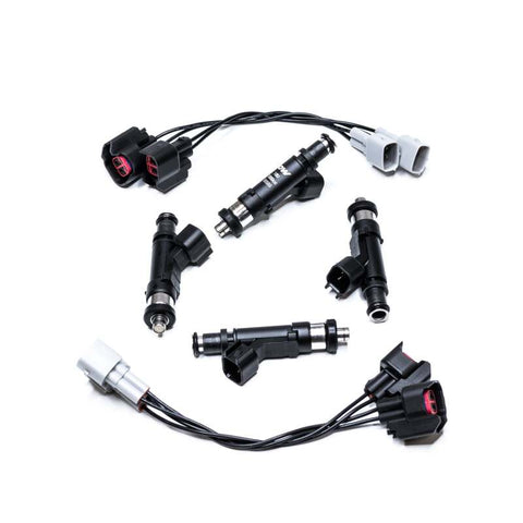 DeatschWerks 96-11 Lotus Elise 2.4L 2AZFE 1000cc Injectors w/ Conn (Set of 4)-Replaces 22S-04-1000-4 - 18U-11-1000-4
