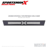 Westin 15-19 Ford F-150/14-20 Toyota Tundra Sportsman X Mesh Panel - Textured Black - 40-13025