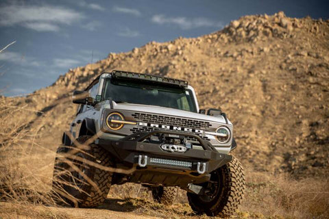 DV8 Offroad 2021 Ford Bronco A Pillar Dual Light Pod Drop Mounts - LBBR-08