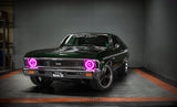 Oracle Pre-Installed Lights 7 IN. Sealed Beam - ColorSHIFT Halo - 6905-333