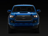 Raxiom 16-23 Toyota Tacoma Axial Series OE Replacement Headlights- Black Housing- Clear Lens - TT26262