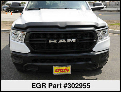 EGR 2019 Dodge Ram 1500 Superguard Hood Shield - Matte - 302955