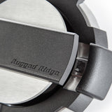 Rugged Ridge Elite Fuel Door Non-Lock Brushed Alum 07-18 Jeep Wrangler JK - 11425.10