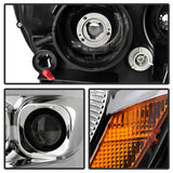 Spyder 11-13 Jeep Grand Cherokee - Light Bar Proj Headlights - Halo Model - Chro - PRO-YD-JGC11-LB-C - 5085801