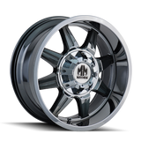 Mayhem 8100 Monstir 20x9 / 6x135 BP / 0mm Offset / 106mm Hub Chrome Wheel - 8100-2937C