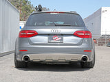 aFe MACH Force-Xp 13-16 Audi Allroad L4 SS Axle-Back Exhaust w/ Black Tips - 49-36437-B