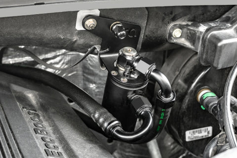 Radium Engineering 15-20  Ford F150 and Raptor EcoBoost PCV Catch Can Kit -  Fluid Lock - 20-0481-FL