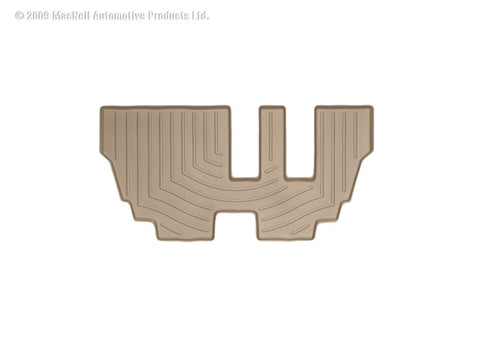 WeatherTech 07-13 BMW X5 Rear FloorLiner - Tan - 450953