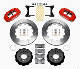 Wilwood Narrow Superlite 6R Front Hat Kit 14.00in Red 93-96 Mazda RX7 - 140-11964-R