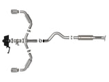 aFe 23-24 Toyota GR Corolla L3 1.6L (t) Gemini XV 3in to 2-1/2in Cat Back Exhaust w/ Polished Tips - 49-36067-P