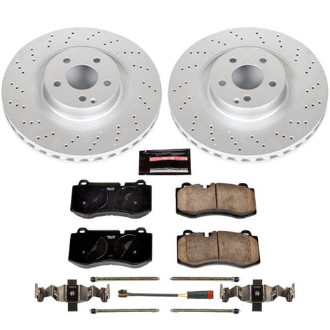 Power Stop 09-14 Mercedes-Benz CL550 Front Z23 Evolution Sport Coated Brake Kit - CRK6755