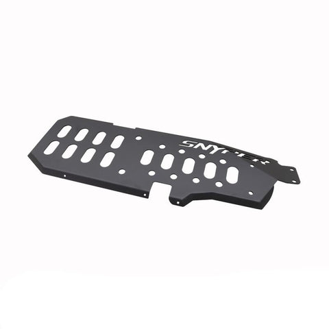 Westin/Snyper 07-17 Jeep Wrangler 2Dr Gas Tank Skid Plate - Textured Black - 42-21005