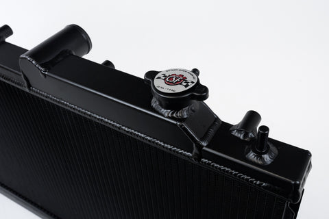CSF 08-15 Subaru Impreza WRX/STI 1-Row 31mm High-Performance Aluminum Radiator - Black - 7094B