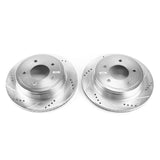 Power Stop 04-07 Ford E-150 Rear Evolution Drilled & Slotted Rotors - Pair - AR85112XPR