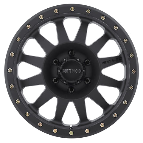 Method MR304 Double Standard 18x9 +18mm Offset 6x5.5 108mm CB Matte Black Wheel - MR30489060518