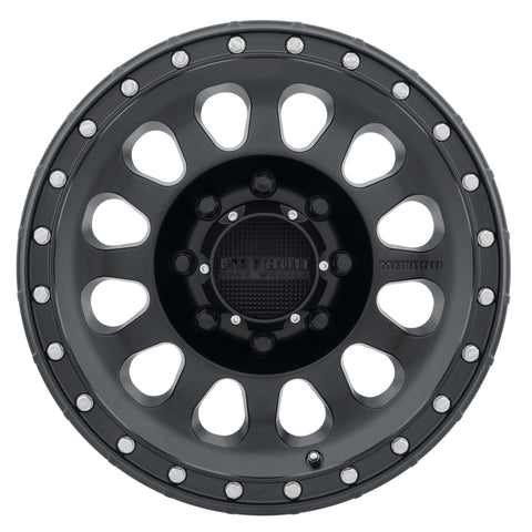 Method MR315 17x8.5 0mm Offset 8x170 130.81mm CB Matte Black Wheel - MR31578587500
