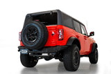 Addictive Desert Designs 2021+ Ford Bronco Rock Fighter Rear Bumper - Hammer Black - R23012NA01NA