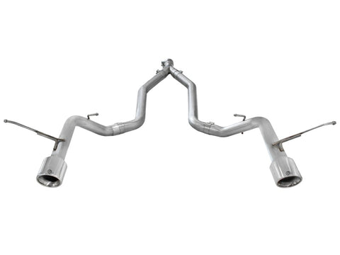 aFe MACHForce XP 14+ Jeep Grand Cherokee V6 3.0L (td) 2.5in DPF-Back 409SS Exhaust w/o Resonators - 49-46235
