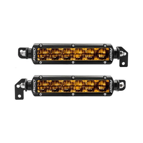 Rigid Industries 2022+ Toyota Tundra 6in SR-Series Selective Yellow Fog Light Kit - 37201