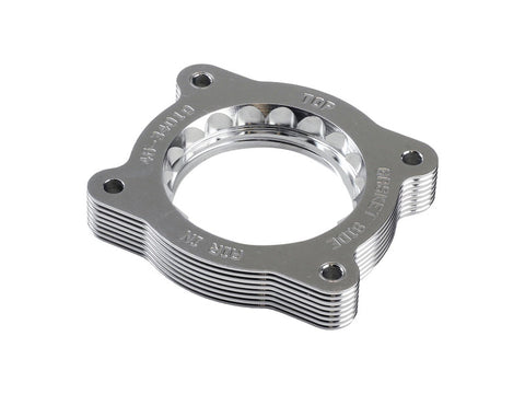 aFe 07-13 Chevrolet Silverado 1500/GMC Sierra 1500 Silver Bullet Throttle Body Spacer - Silver - 46-34019