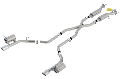 Borla 18-20 Dodge Durango SRT 6.2L V8 2.75in ATAK SS Catback Exhaust - 140792