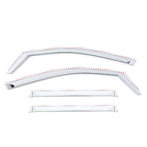 Putco 19-20 Ram 1500 - Crew Cab (Set of 4) Element Chrome Window Visors - 480071