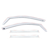 Putco 10-20 RAM 2500/3500 - Quad Cab (Set of 4) Element Chrome Window Visors - 480139