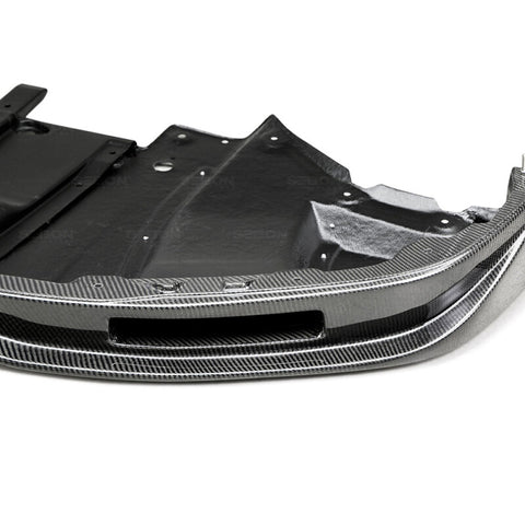 Seibon 12-13 Nissan GTR R35 VS-Style Carbon FIber Front Lip - FL1213NSGTR-VS