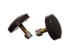 Energy Suspension Low Profile Black Bump Stop Set 11/16 inch Tall / 2 inch dia. (2 per set) - 9.9102G