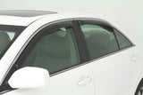 AVS 07-11 Toyota Camry Ventvisor In-Channel Front & Rear Window Deflectors 4pc - Smoke - 194425