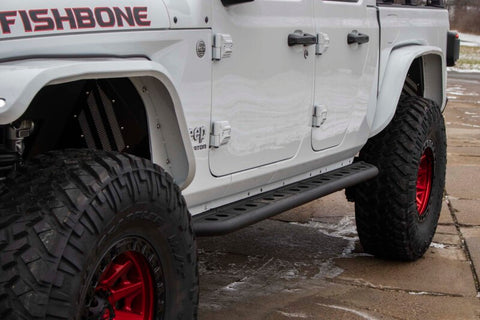 Fishbone Offroad 2020+ Jeep Gladiator JT Step Sliders - FB23143