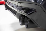 Dinan 20-25 BMW X3 M/X4 M (F97/F98) Free Flow Axleback Exhaust System - Black Tips - D660-0086-BLK