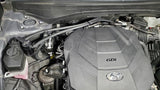 J&amp;L 20-24 Hyundai Palisade / Kia Telluride 3.8L Oil Separator 3.0 Passenger Side - Black Anodize - 3114P-B