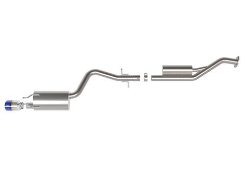 aFe Lexus IS300 01-05 L6-3.0L Takeda Cat-Back Exhaust System- Blue Tip - 49-36058-L
