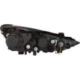 ANZO 2013-2015 Hyundai Genesis Projector Headlights w/ Plank Style Design Black (HID Compatible) - 121511