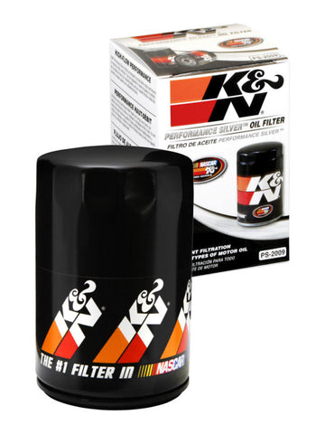 K&N Oil Filter for Ford/Lincoln/Mercury/Mazda/Chrysler/Dodge/Jeep/Jaguar 3in OD x 5.063in H - PS-2009