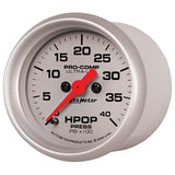 Autometer Ultra-Lite 2 1/16in Electrical 0-4000 PSI High Press Oil Pressure Gauge 94-07 Ford 7.3L - 4396