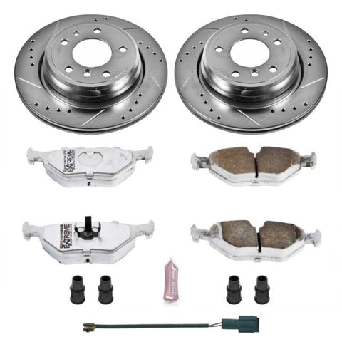 Power Stop 94-95 BMW 540i Rear Z26 Street Warrior Brake Kit - K557-26