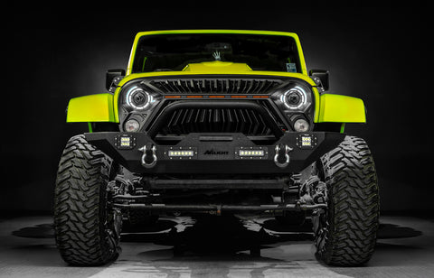 ORACLE Lighting 0718 Jeep Wrangler JK Oculus 7in ColorSHIFT Bi-LED Projector Headlights - 5876-504