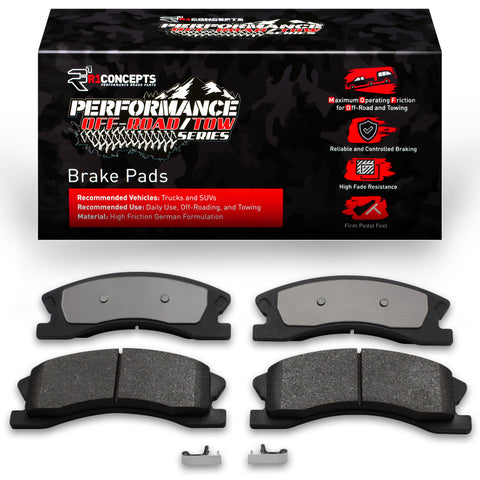 R1 99-04 Jeep Grand Cherokee Front Off-Road/Tow Brake Pads - 2400-0945-00