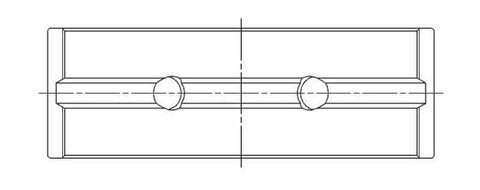 ACL Ford 2.0L/2.3L DOHC Duratec Race Series Main Bearing Set (Size .025) - 5M8174H-.025