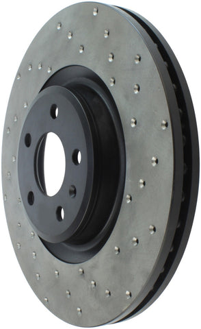 StopTech 12 Audi A6 Quattro/11-12 A7 Quattro/13 Q5/7-11/13 S4/12 S5 Front Left Drilled Rotor - 128.33138L