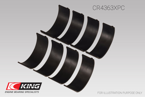 King GM 134 DOHC Ecotec 2.2L (Size 1.0) Connecting Rod Bearing Set - CR4363XPC010